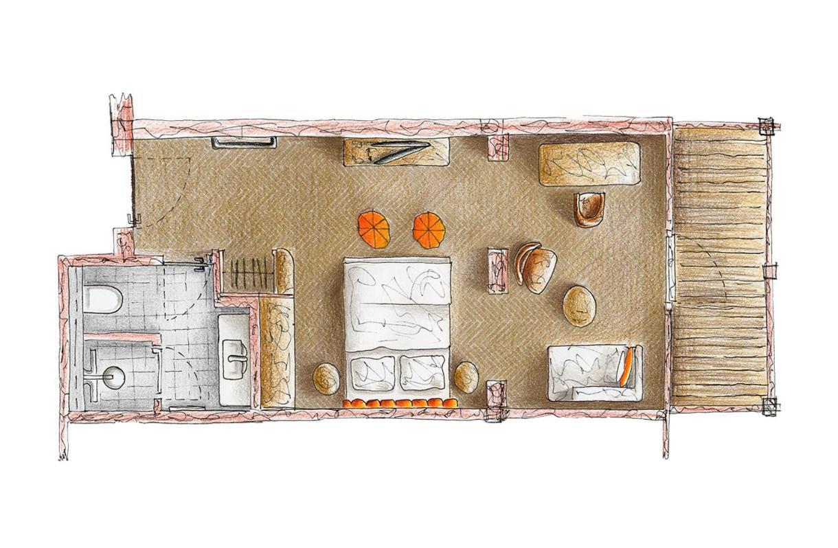 Das James Flensburgo Esterno foto A floorplan of a typical 19th-century apartment in Paris